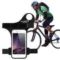 FLOVEME sportos borító csiklóra Apple iPhone 6 Plus / 6S Plus / 7 Plus / 8 Plus - fekete