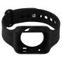 Baseus gumiszíj esettel - Apple Watch 42mm / 41mm / 40mm / 38mm - fekete