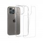Spigen Quartz Hybrid tok edzett üveggel - iPhone 14 Pro - átlátszó