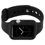 Baseus gumiszíj esettel - Apple Watch 42mm / 41mm / 40mm / 38mm - fekete