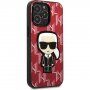 Karl Lagerfeld Monogram Ikonik tok - iPhone 13 Pro Max - piros