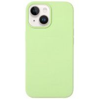Szilikon tok iPhone 14 Plus - zöld