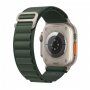 Nylon Alpesi pánt - Apple Watch Ultra 49mm / 46mm / 45mm / 44mm / 42mm - olíva