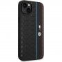 BMW M Hexagonal Pattern tok - iPhone 14 Plus - fekete