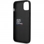 BMW M Hexagonal Pattern tok - iPhone 14 Plus - fekete