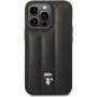 Karl Lagerfeld Quilted Puffy Ikonik Logo tok - iPhone 14 Pro - fekete