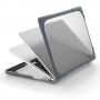 Ütésálló tok kihajtható lábakkal - MacBook Air 13" (A2681 / A3113) - szürke