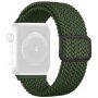 Fonott körpánt - Apple Watch 42mm / 41mm / 40mm / 38mm - olívazöld