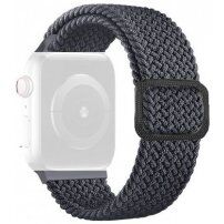Fonott körpánt - Apple Watch 42mm / 41mm / 40mm / 38mm - sötétszürke