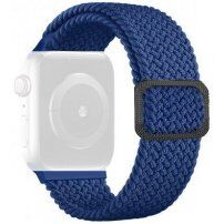 Fonott körpánt - Apple Watch 42mm / 41mm / 40mm / 38mm - sötétkék