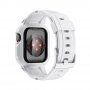 Tartós Armor tok pánttal - Apple Watch 45mm / 44mm / 42mm - fehér