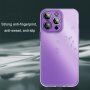 Átlátszó védőtok MagSafe -vel - iPhone 14 Pro Max - lila