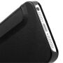 Hívás mutató flip cover tok iPhone SE (2016) / 5 / 5S - fekete