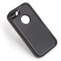Tartós tok csipesszel szíjra iPhone SE (2016) / 5 / 5S - fekete