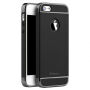 IPAKY elegáns tok iPhone 5 / 5S / SE (2016) - fekete