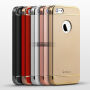 IPAKY elegáns tok iPhone 5 / 5S / SE (2016) - fekete