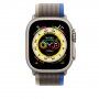 Nylon Trail Loop szíj - Apple Watch 42mm / 41mm / 40mm / 38mm - kék-szürke