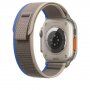 Nylon Trail Loop szíj - Apple Watch 42mm / 41mm / 40mm / 38mm - kék-szürke
