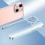 Transzparens tok galvanizált éllekkel - iPhone 14 Plus - mentazöld