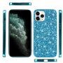 Védőtok flitterekkel - iPhone 14 Pro Max - fekete