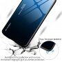 Tok üveg hátsó résszel - iPhone 14 Pro Max - lila-azúrkék