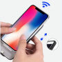 Dizájnos tok elemmel 5500mAh iPhone X - fekete