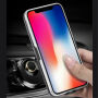 Dizájnos tok elemmel 5500mAh iPhone X - fekete