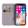 Flip cover tok iPhone XS / iPhone X - elefánt