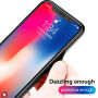 BASEUS ragyogó tok iPhone XS / iPhone X - fekete-kék