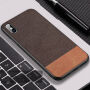 CAFELE luxus tok iPhone XS / iPhone X - barna