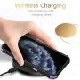 Borító kártyatárolóval és állvánnyal - iPhone 11 Pro - lila
