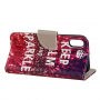 Flip cover tok iPhone XS / iPhone X - Keep calm and sparkle
