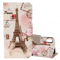 Flip cover tok iPhone XS / iPhone X - Eiffel torony