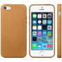 Elegáns tok Apple iPhone 5 / 5S / SE (2016) - barna