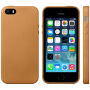 Elegáns tok Apple iPhone 5 / 5S / SE (2016) - barna