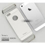 IPAKY elegáns tok iPhone 5 / 5S / SE (2016) - ezüst