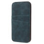 Vintage flip cover tok iPhone SE (2020/2022) / 8 / 7 - kék