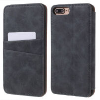 Vintage flip cover tok iPhone 7 Plus / 8 Plus - szürke