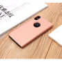 Tükrös flip cover tok iPhone XS / iPhone X - rózsaszín-arany