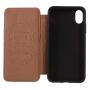Vintage flip cover tok iPhone XS / iPhone X - kékes-zöld