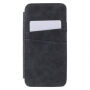 Vintage flip cover tok iPhone XS / iPhone X - szürke