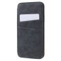 Vintage flip cover tok iPhone XS / iPhone X - szürke