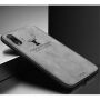 Védő tok textil felülettel iPhone XS / iPhone X - szürke