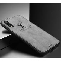 Védő tok textil felülettel iPhone XS / iPhone X - szürke
