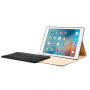 Vezeték nélküli billentyűzet és tok iPad 9,7" (2017 / 2018) / iPad Air - arany