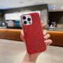 Védőtok csillogó flitterekkel - iPhone 11 Pro Max - piros