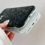 Matt transzparens tok absztrakt motívummal - iPhone 13 Pro Max - átlátszó