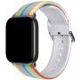 Mintás szíj - Apple Watch 42mm / 41mm / 40mm / 38mm - szivárvány