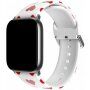 Mintás szíj - Apple Watch 42mm / 41mm / 40mm / 38mm - szívecskék