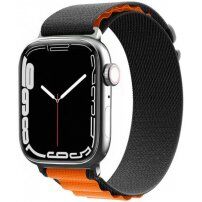 Nylon Alpesi pánt - Apple Watch 42mm / 41mm / 40mm / 38mm - narancssárga-fekete